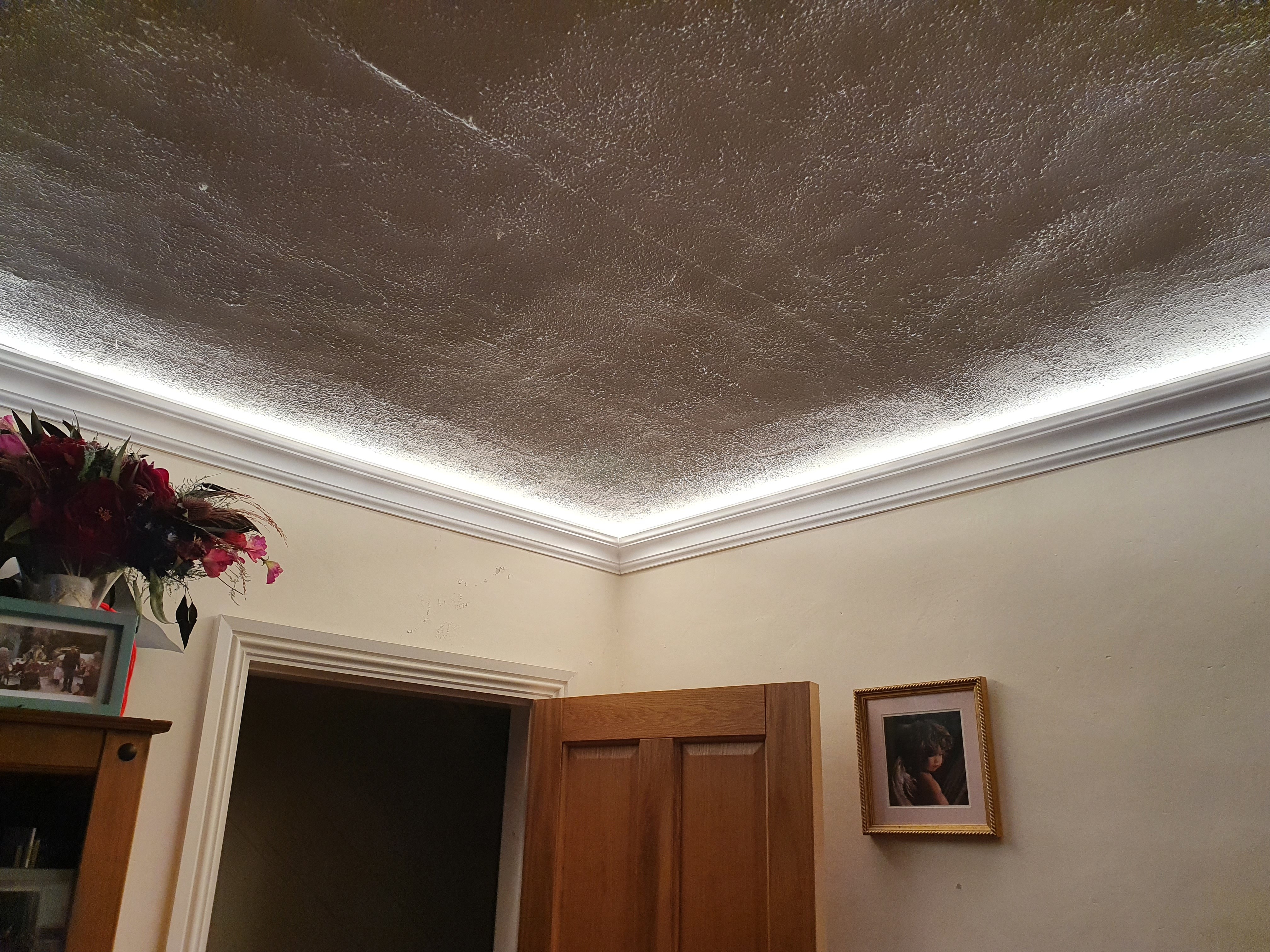 My hand made cove lighting prototype
